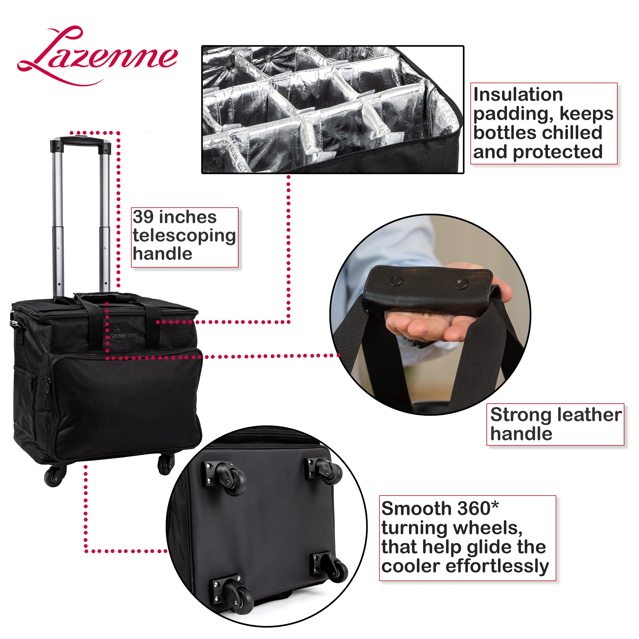 VERRÜCKTER ANGEBOT!!! Set aus professionellen Weinkühlern für 6 und 12 Flaschen